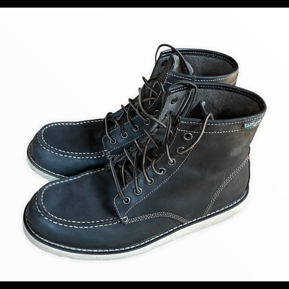 Leather Eastland Lumber Up Boots Size 11 Eur 45